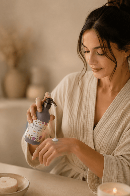 Hand en bodycrème met clementinegeur