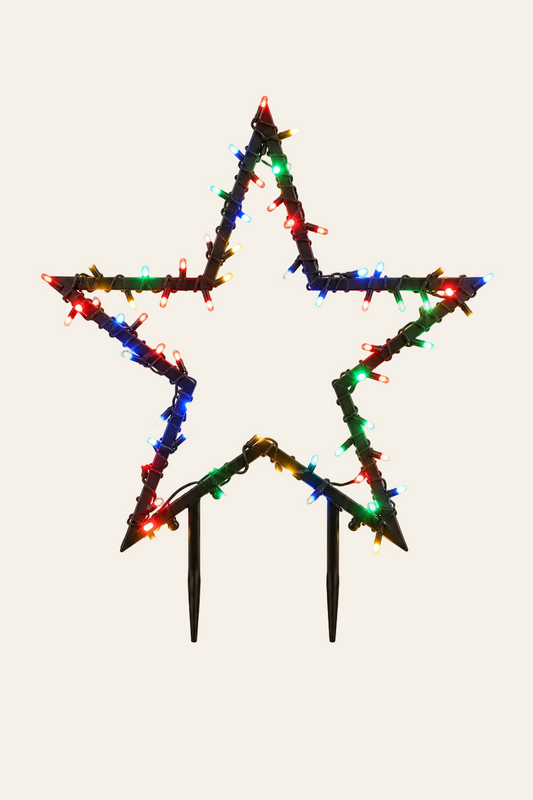 Kerstverlichting ster smart lighting zwart