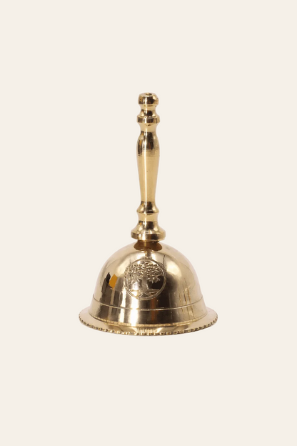Kleine altaarbel levensboom messing