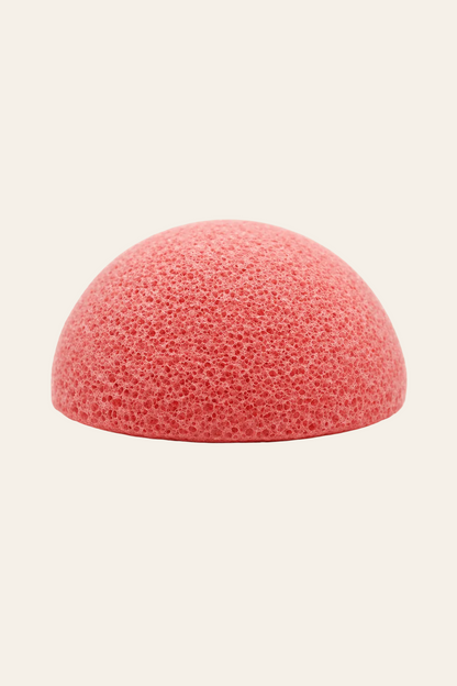 Konjac spons met rozenextract