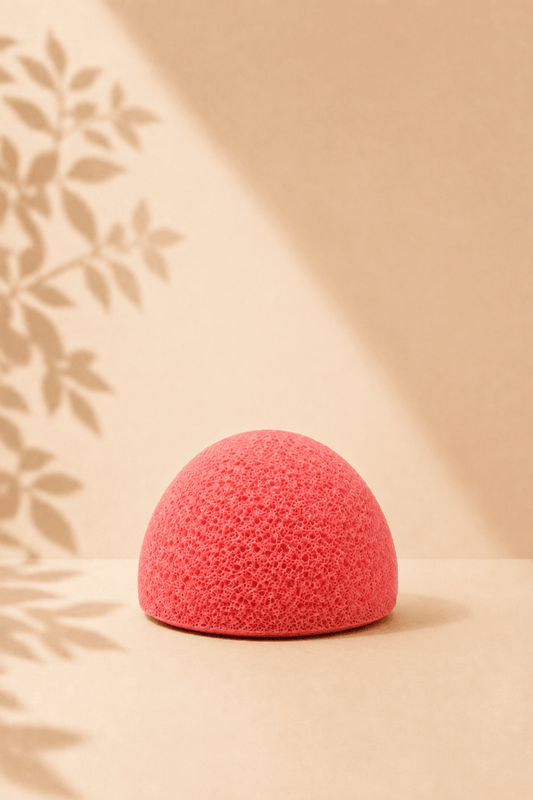 LMW Wellness-Care Konjac spons met rozenextract, productaanzicht