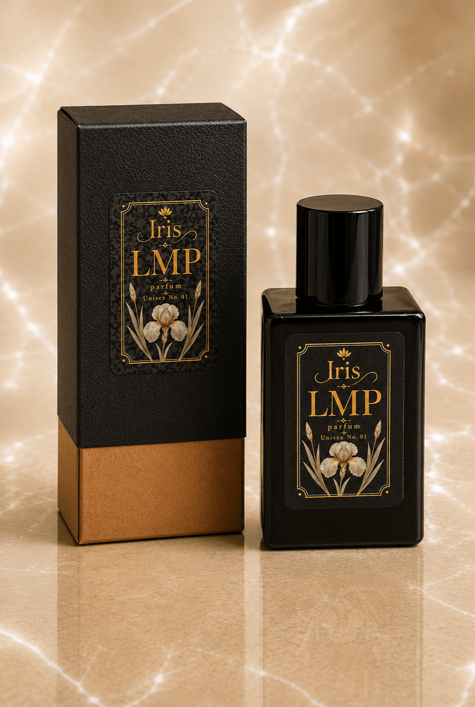 Iris LMP Parfum Noble Vetiver No. 01 eau de parfum als vooraanzicht.