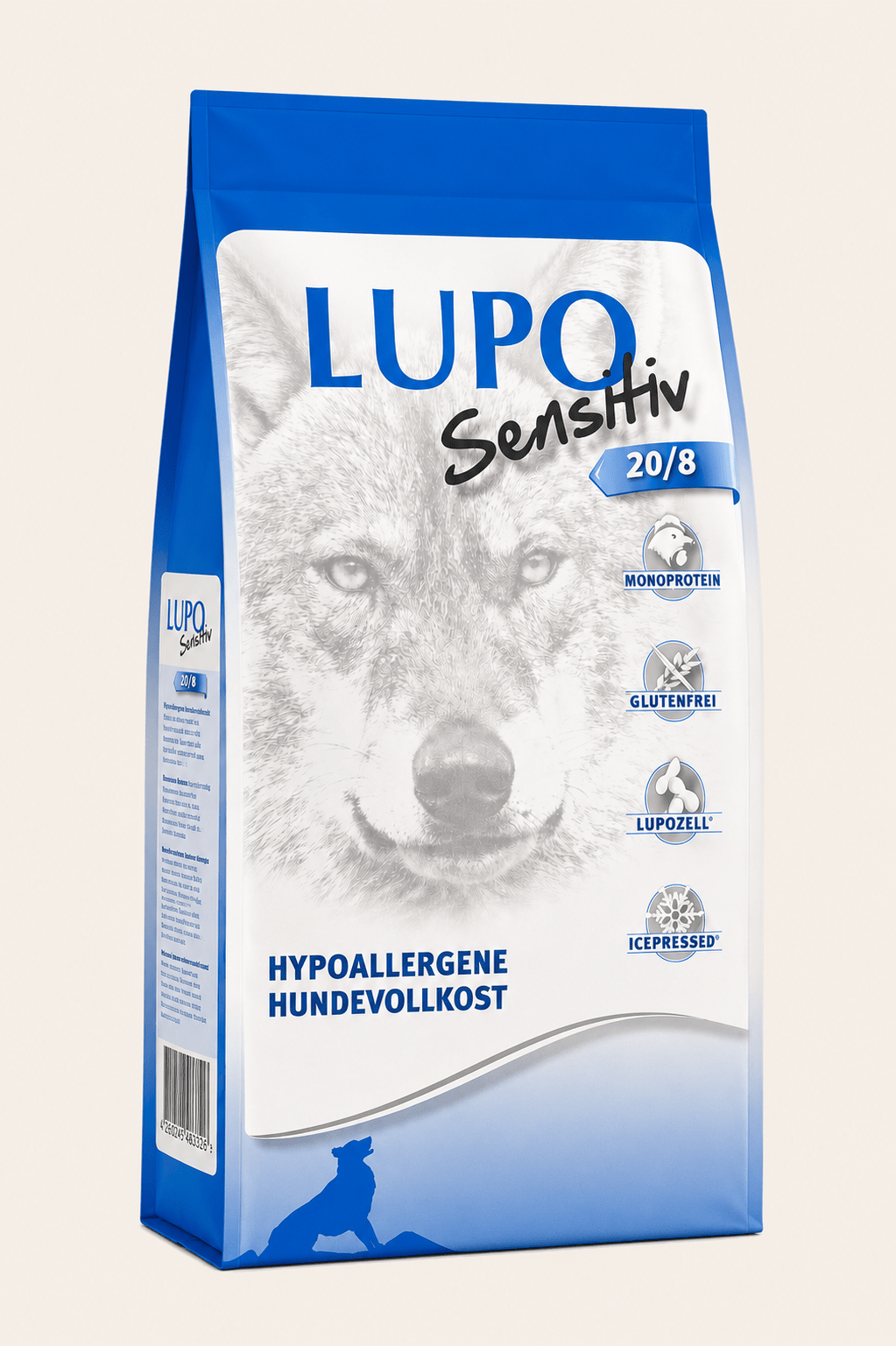 Lupo Sensitiv 20/8 hypoallergeen hondenvoer graanvrij 5kg