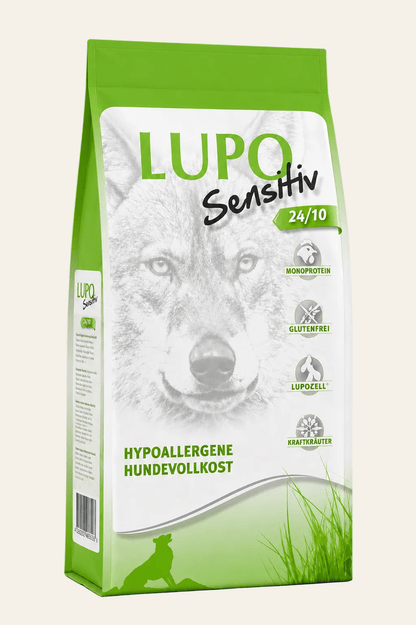 Lupo Sensitiv 24/10 hypoallergeen koudgeperst hondenvoer 5kg