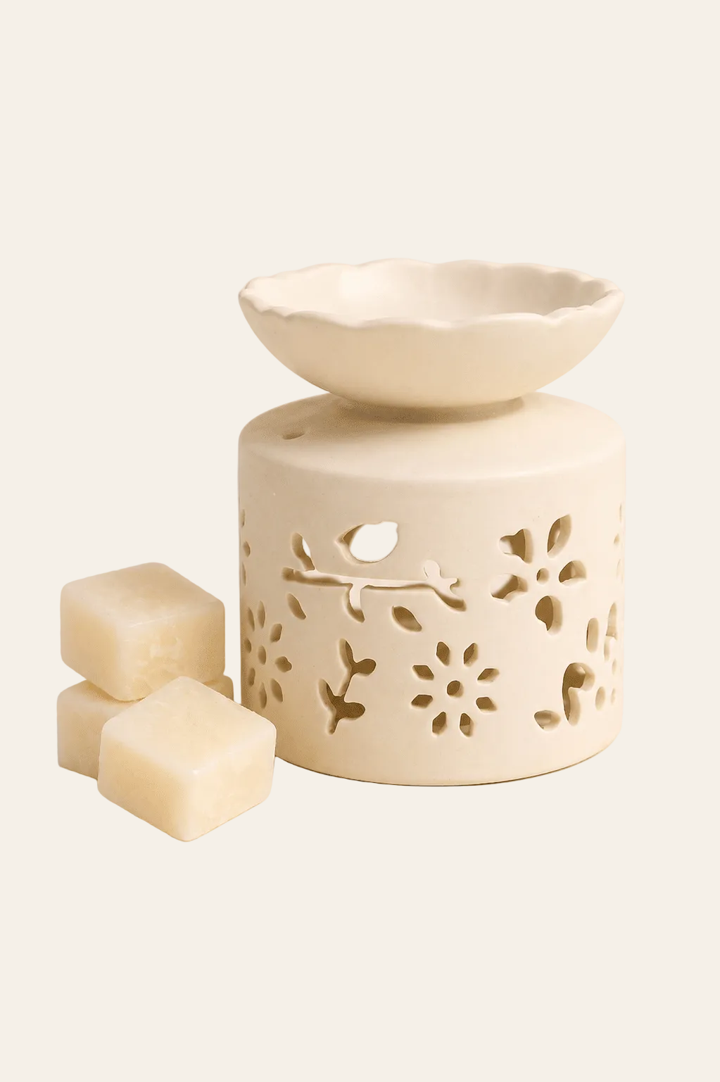  Marokkaanse geurgeschenkset met wasmelts en oliebrander als productfoto