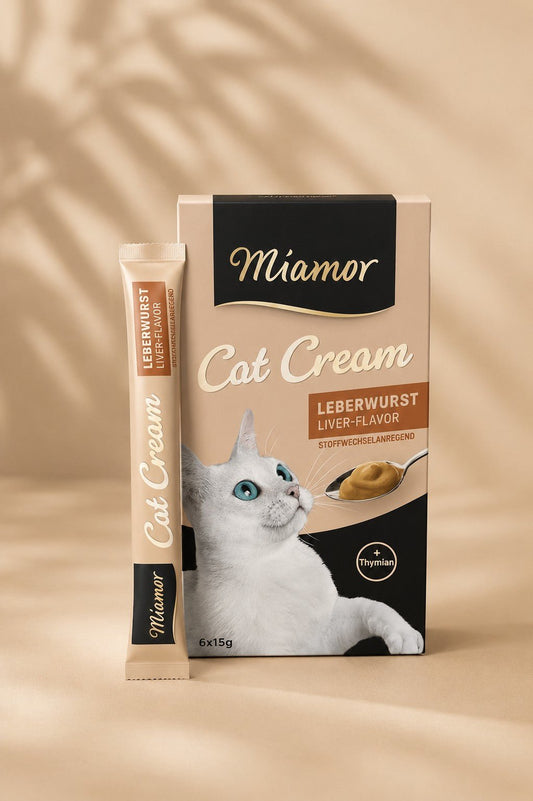 Miamor cat cream leverworst  6 x 15 g