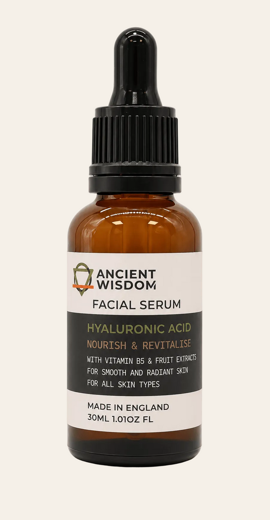 Natuurlijk Gezichtsserum met Hyaluronzuur, Vitamine B5 en Vruchtextracten