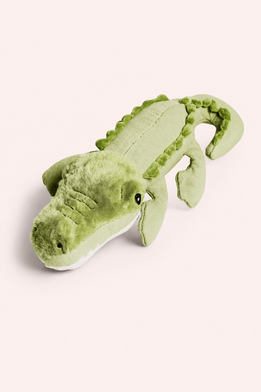 Neandno Krokodil Kris canvas met pieper.