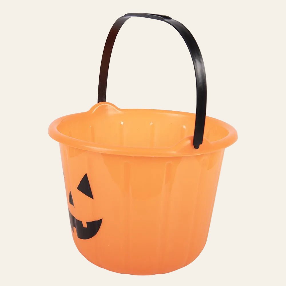 Oranje halloween snoepemmer voor trick or treat