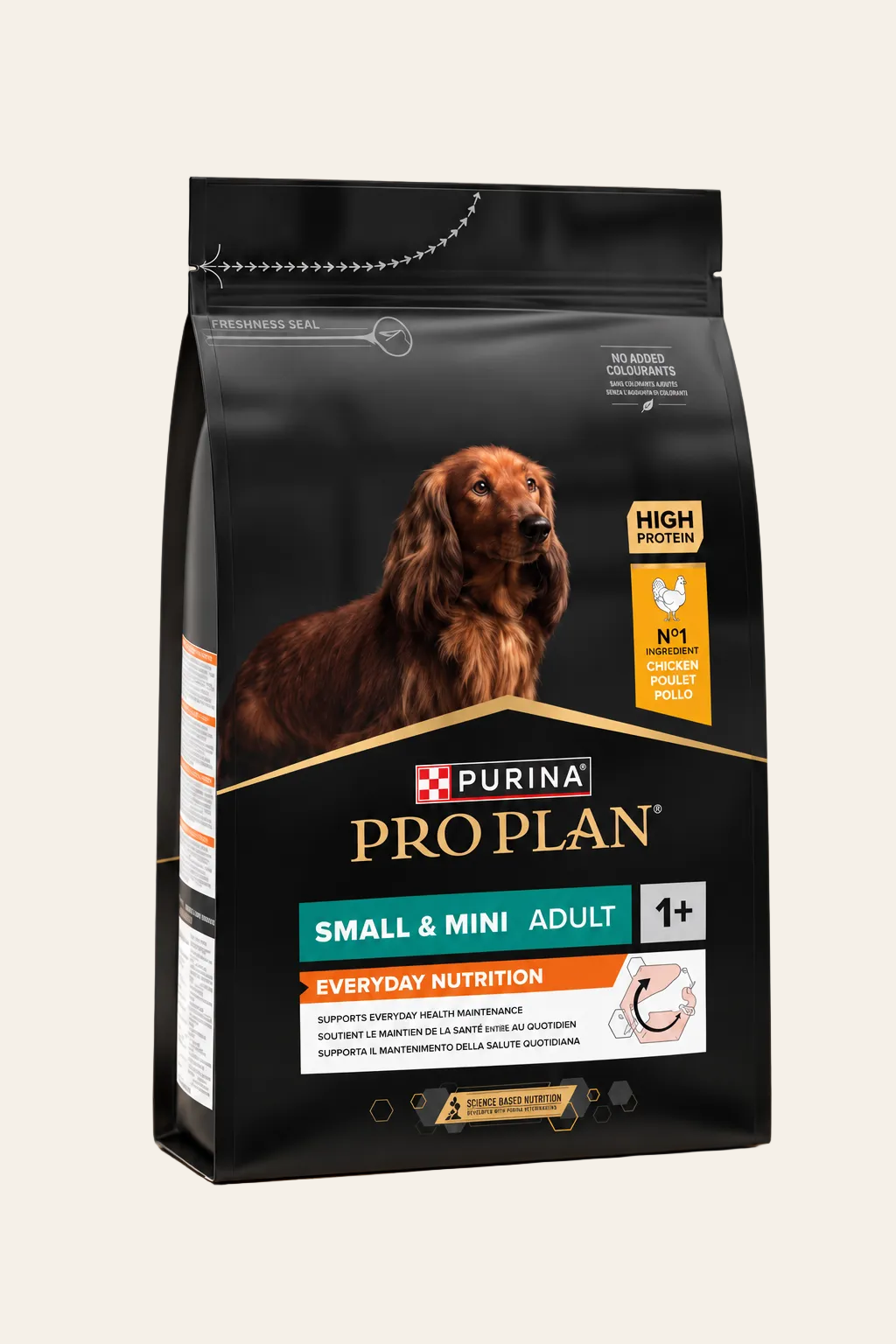 Purina Pro Plan Small & Mini Adult Everyday Nutrition droogvoer met kip voor volwassen kleine honden, verpakking van 3 kg