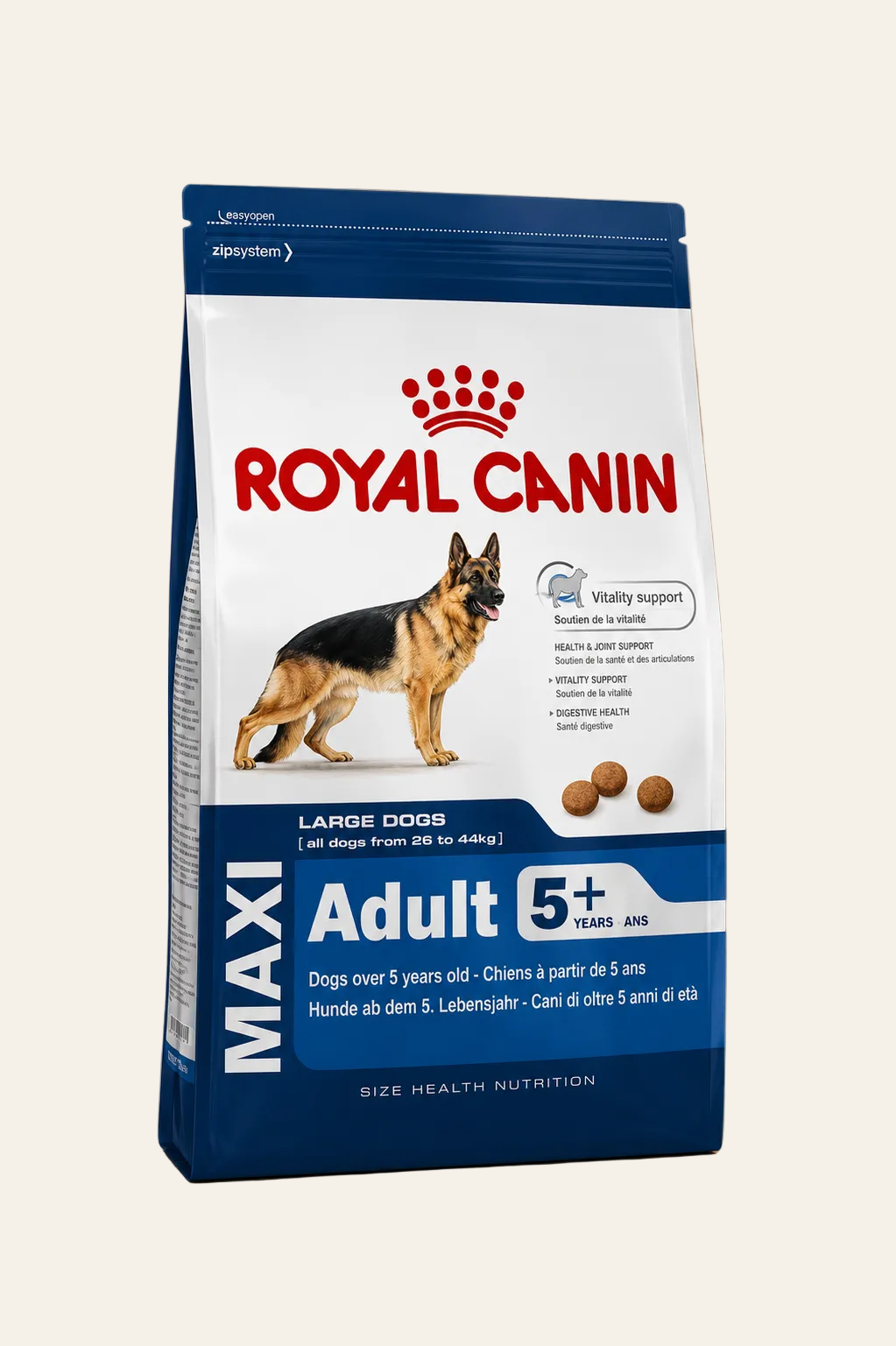 Royal Canin hondenvoer voor grote honden maxi adult 5+  4kg