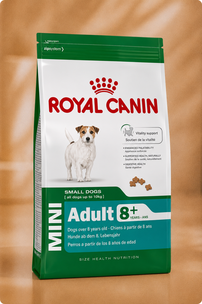 Royal Canin hondenvoer voor kleine oudere honden mini adult 8+ 800g