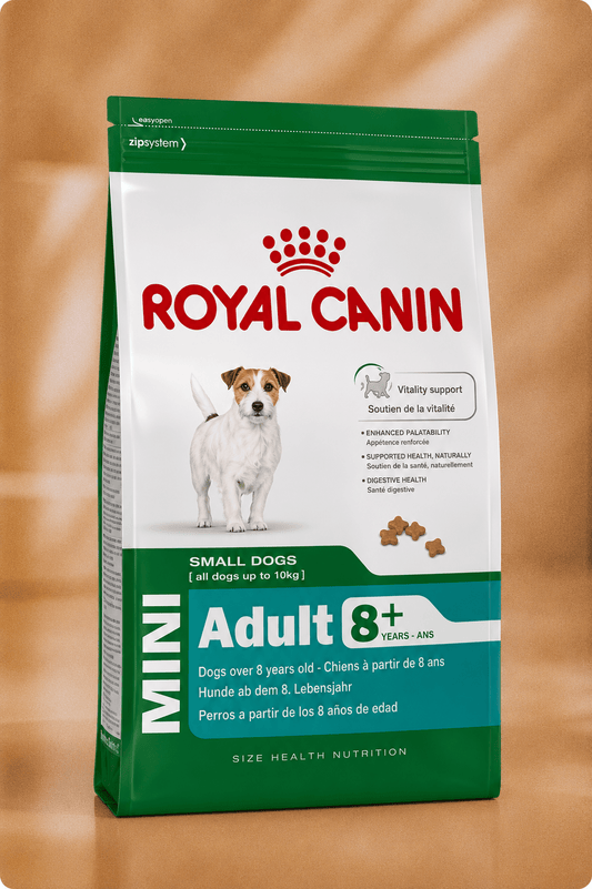 Royal Canin hondenvoer voor kleine oudere honden mini adult 8+ 800g