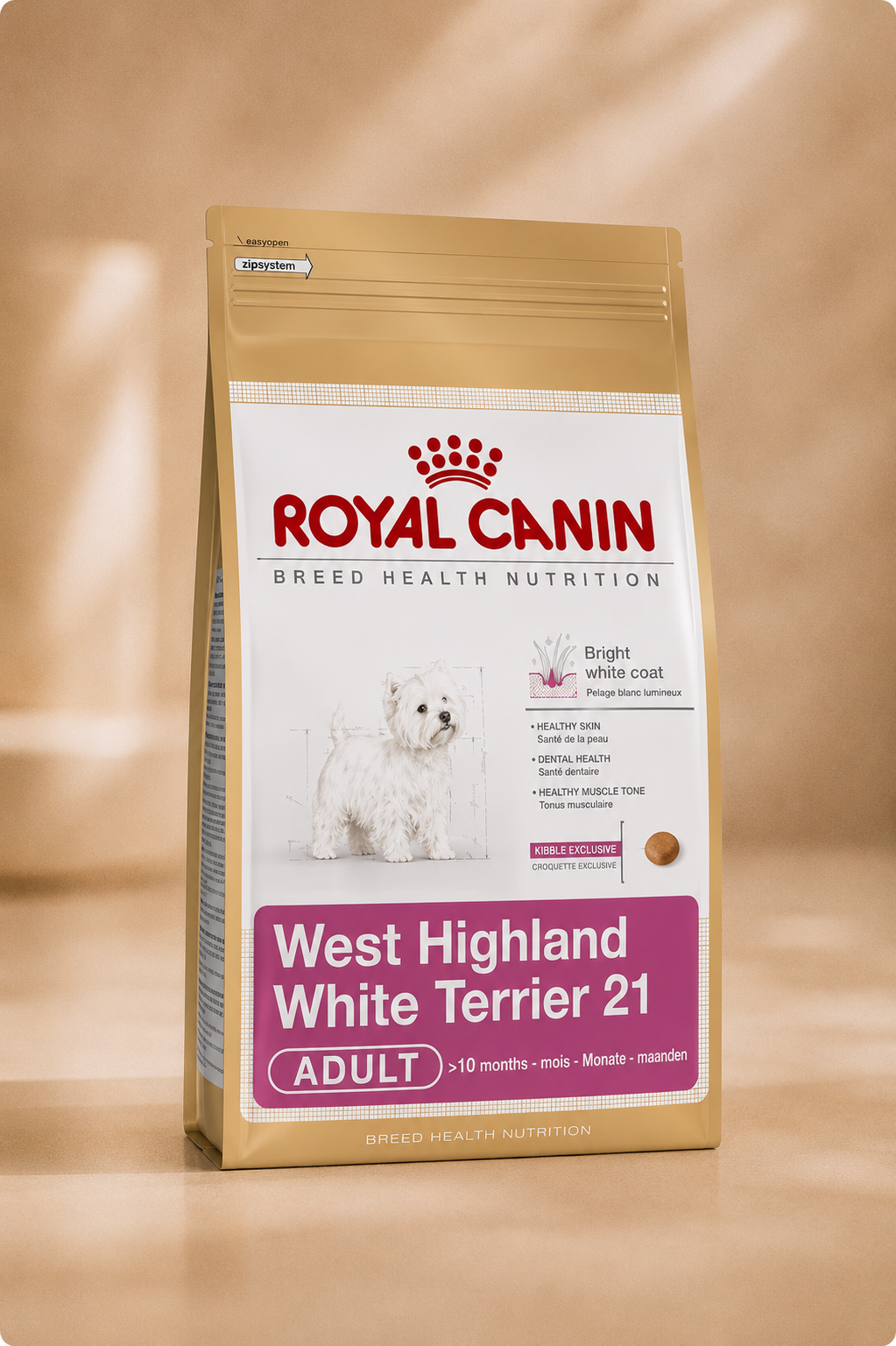 Royal Canin hondenvoer voor volwassen west highland white terriërs 3kg