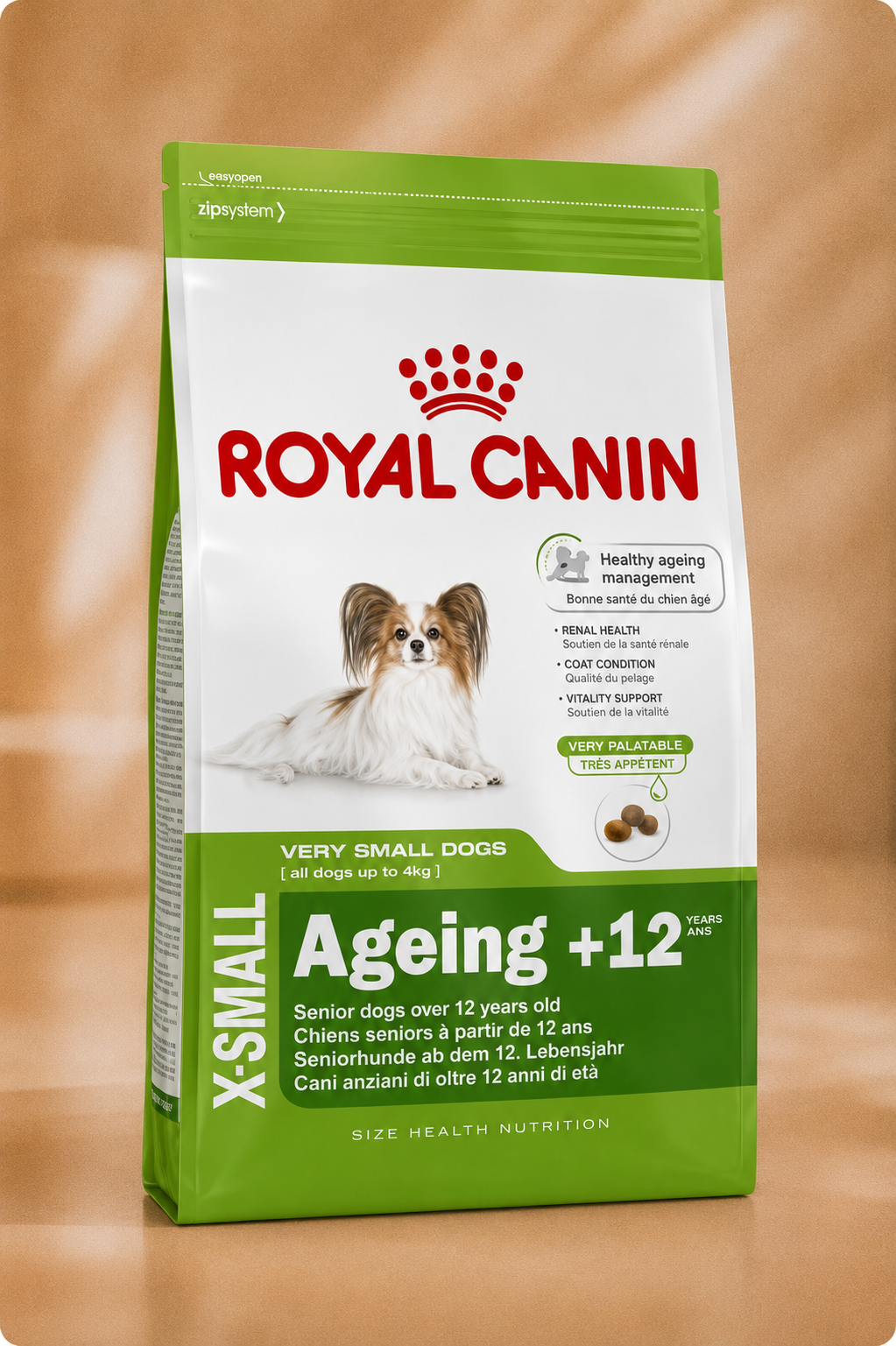 Royal Canin hondenvoer voor zeer kleine oudere honden x-small ageing 12+  1,5kg