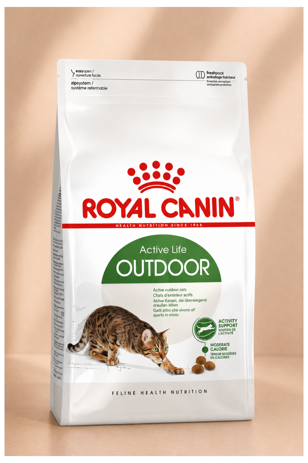 Royal Canin kattenvoer voor buitenkatten feline outdoor active life 400g