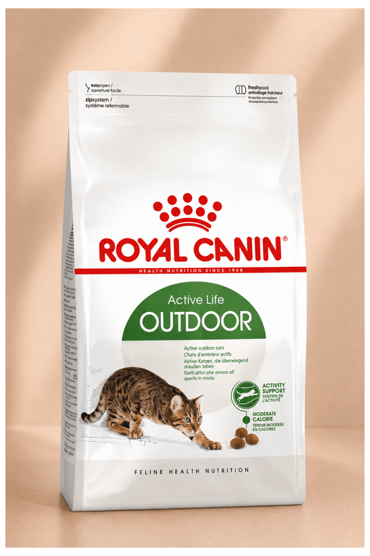 Royal Canin kattenvoer voor buitenkatten feline outdoor active life 400g