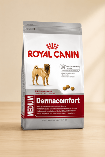Royal Canin medium dermacomfort hondenvoer voor een gevoelige huid