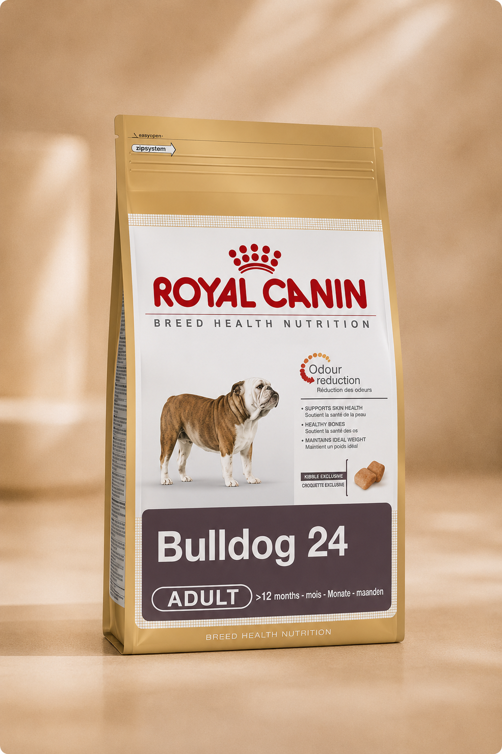 Royal Canin voor volwassen bulldogs 3kg