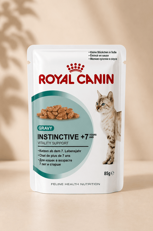 Royal canin instinctive +7 in saus multipack 12 x 85 g