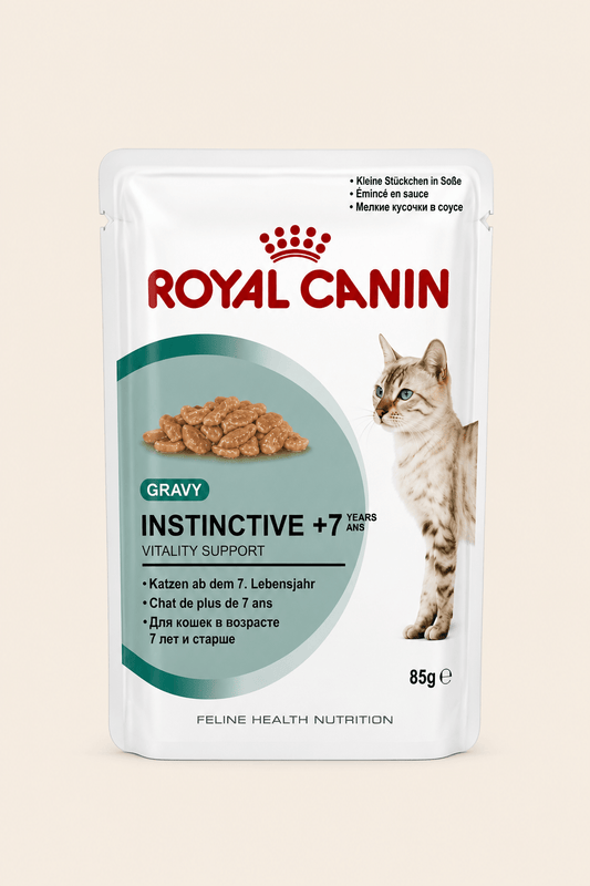 Royal canin instinctive +7 in saus multipack 12 x 85 g