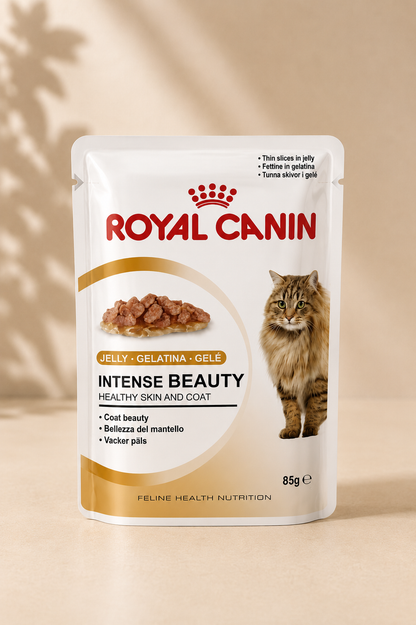 Royal canin intense beauty in gelei multipack 12 x 85 g