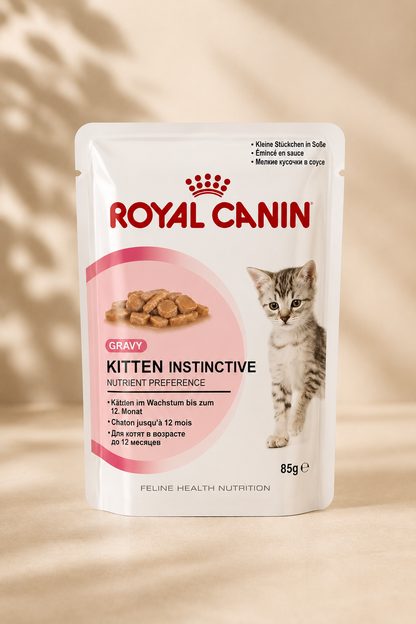 Royal canin kitten instinctive in saus multipack 12 x 85 g