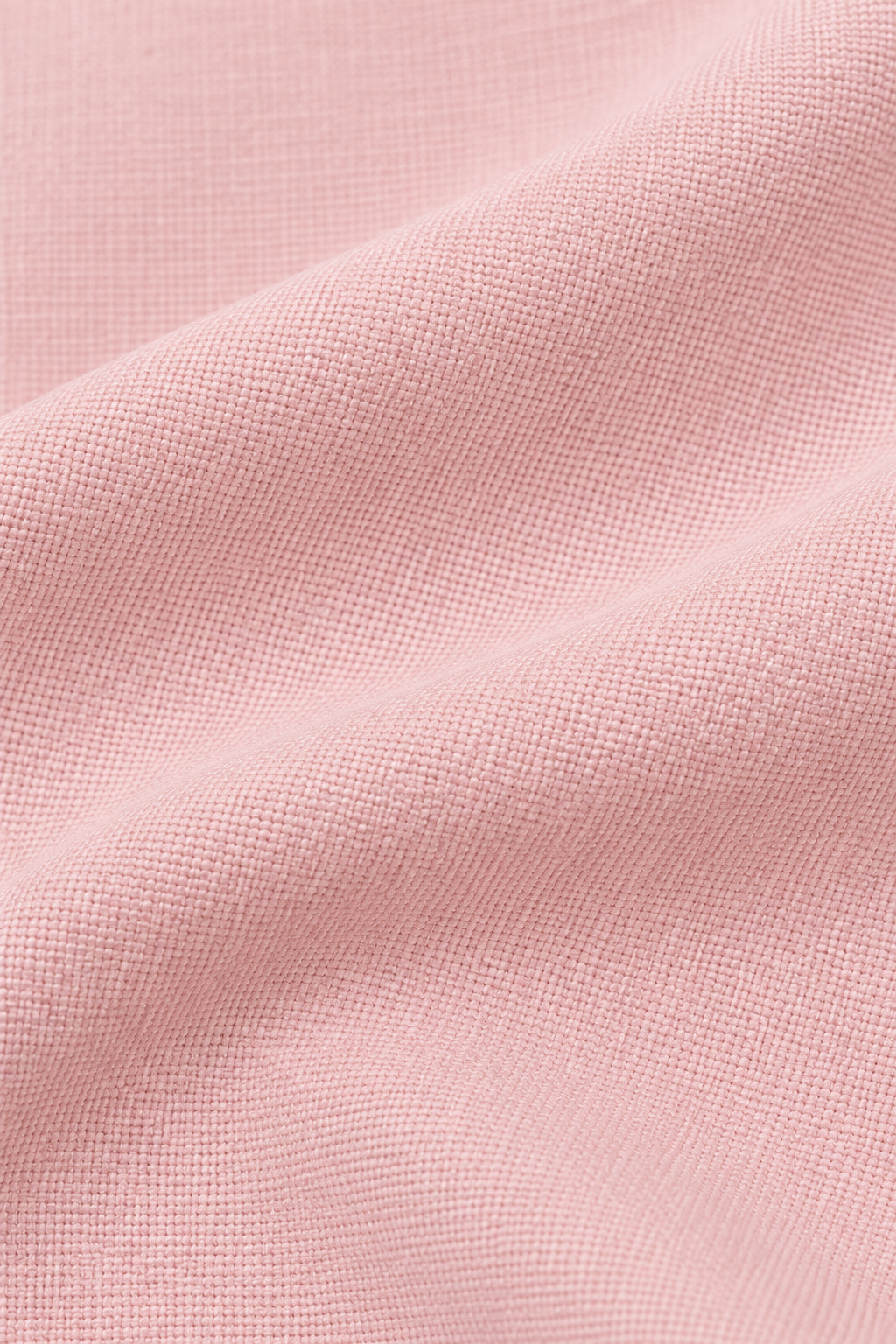 Roze enkellange damesbroek met hoge taille en steekzakken