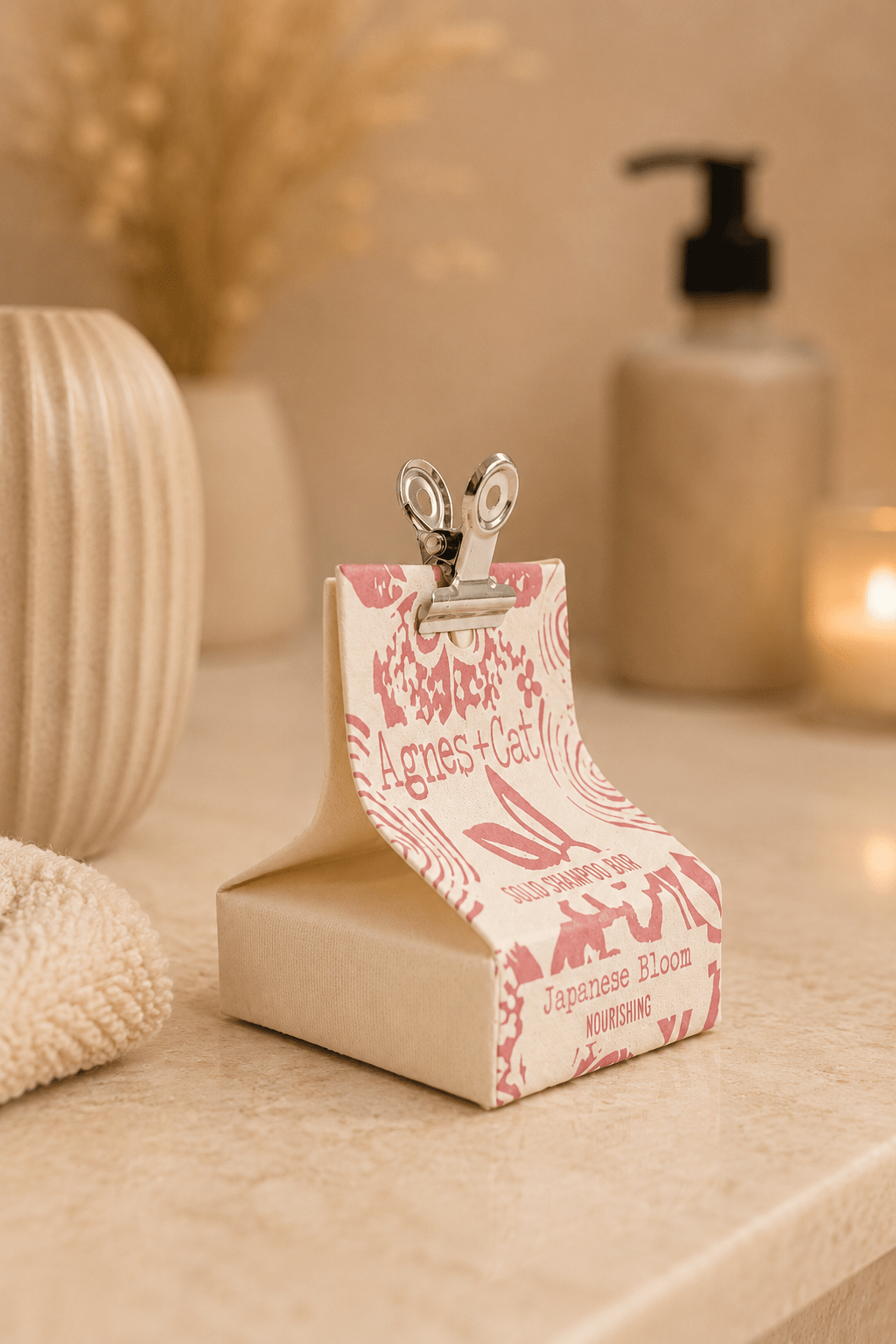 LMW Wellness-Care Shampoobar met Japanse bloesemgeur, productaanzicht
