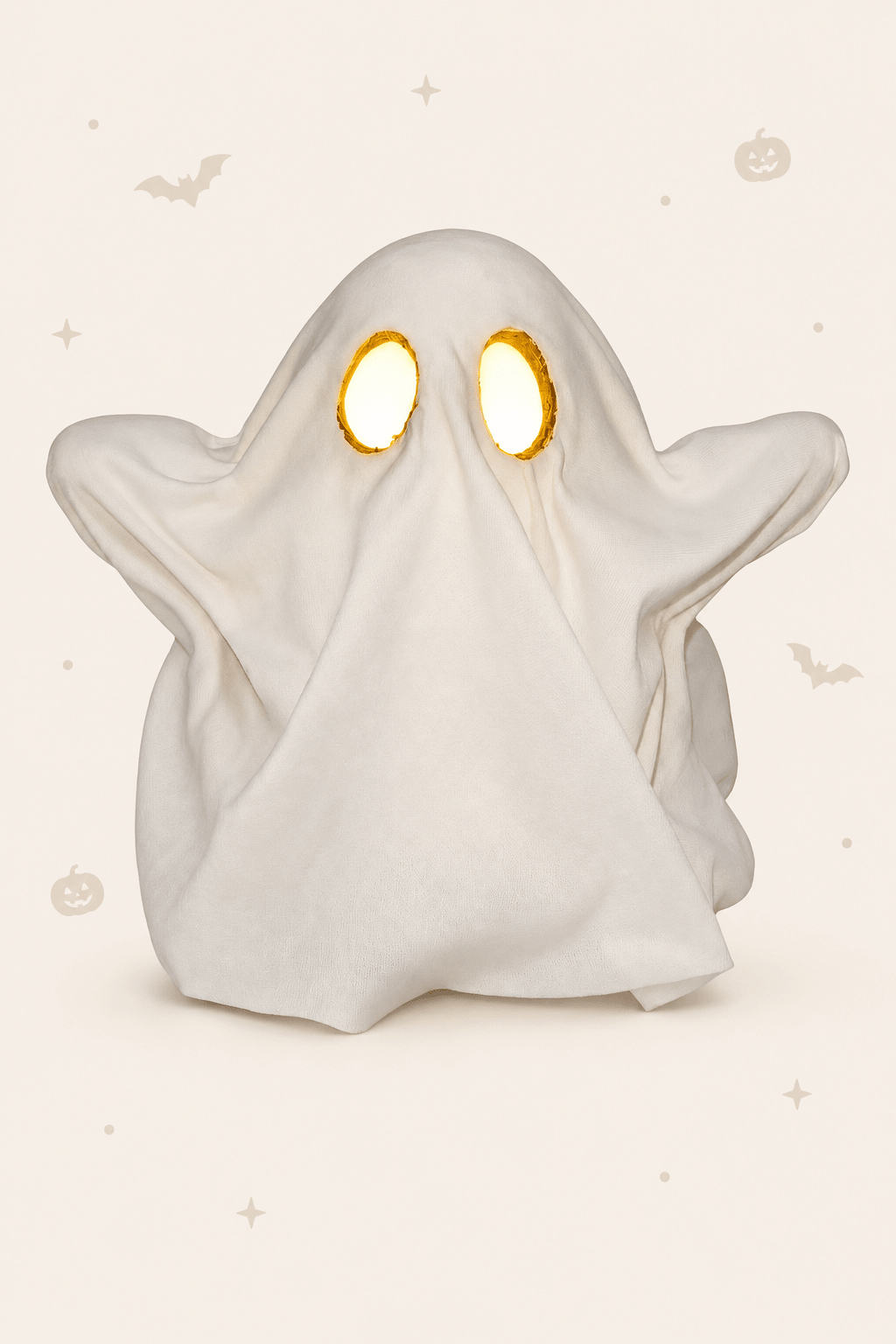 Halloween decoratie Spook Wit Kunststof