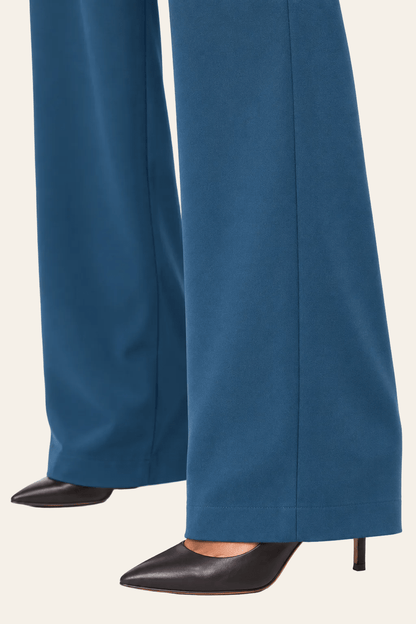 Pantalon élégant à jambes larges