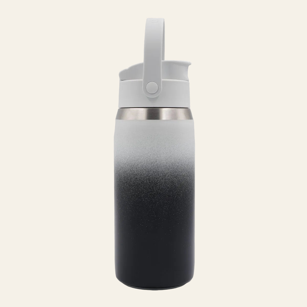Thermische drinkfles 355, 473 & 710 ml van gerecycled RVS zijaanzicht
