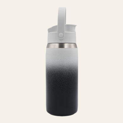 Thermische drinkfles 355, 473 & 710 ml van gerecycled RVS zijaanzicht
