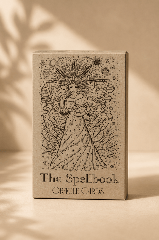 Toverboek orakelkaarten hekserij deck