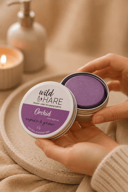 LMW Wellness-Care Vaste shampoo met orchideegeur, productaanzicht