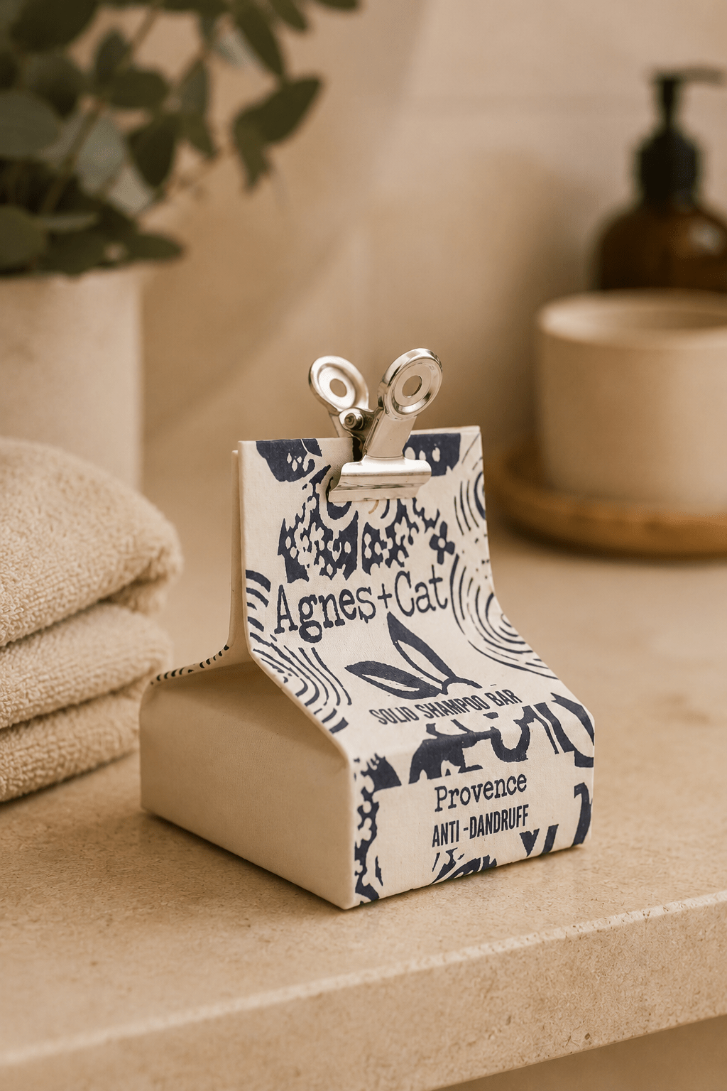 LMW Wellness-Care Vaste shampoobar met Provençaalse geur, productaanzicht