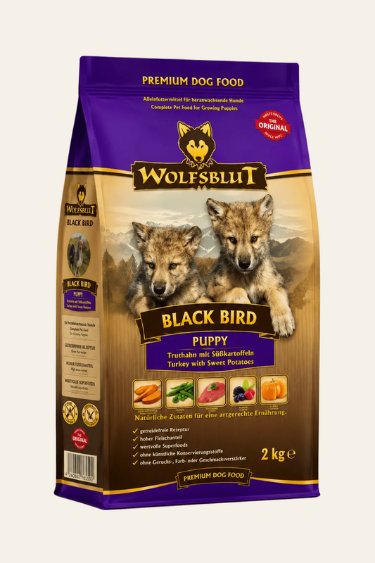 Wolfsblut Black Bird Puppy graanvrij puppyvoer 2 kg