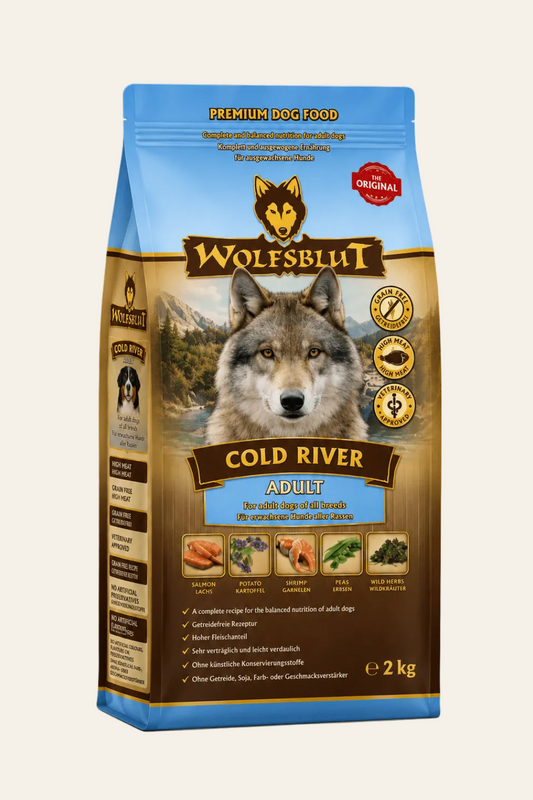 Wolfsblut Cold River graanvrij hondenvoer met vis 2kg