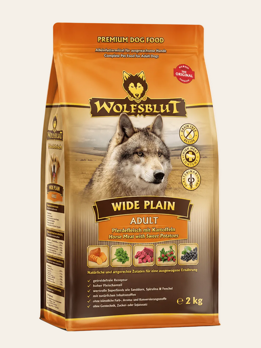Wolfsblut Wide Plain graanvrij hondenvoer met lam 2kg