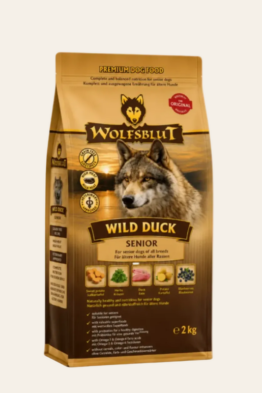 Wolfsblut Wild Duck Senior graanvrij hondenvoer 2 kg