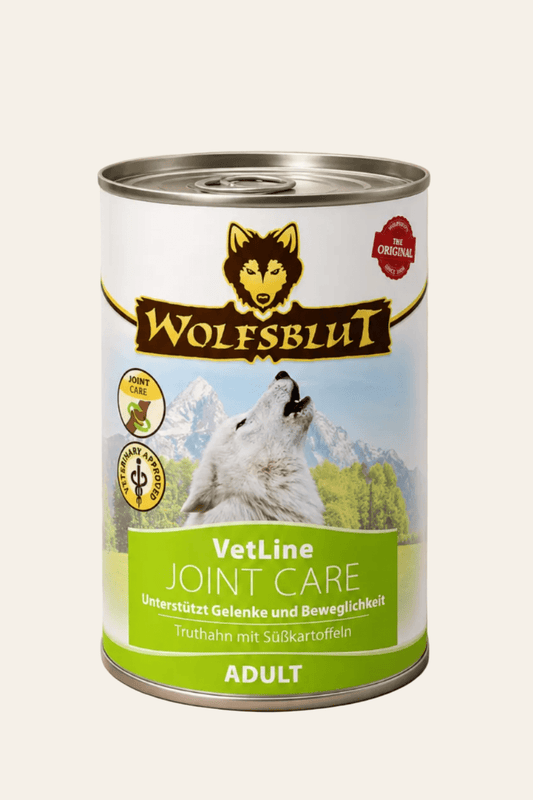 Wolfsblut vetline joint care adult kalkoen met zoete aardappel 6x395g