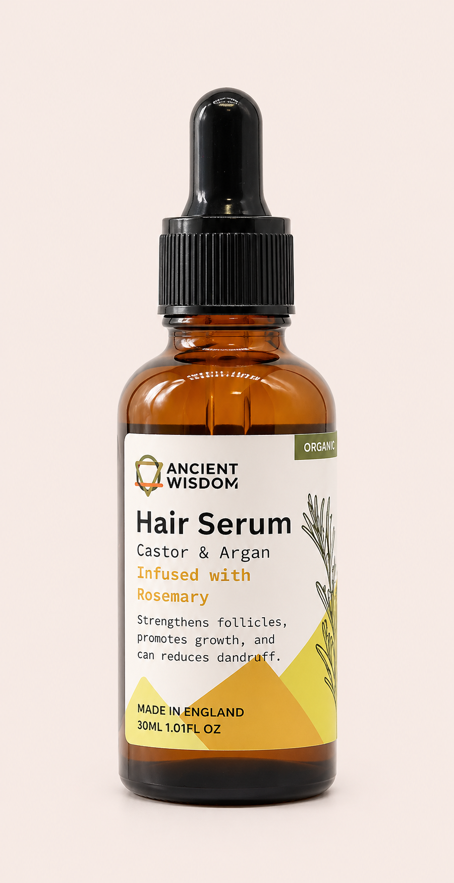 Organic Hair Serum 30ml - Rosemary