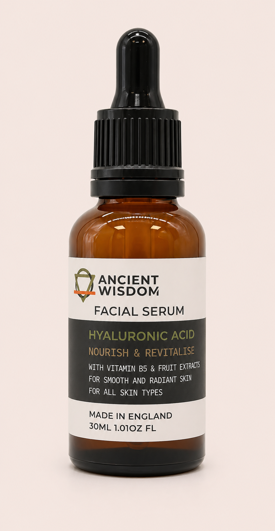 Gezichtsserum met hyaluronzuur en vitamine B5