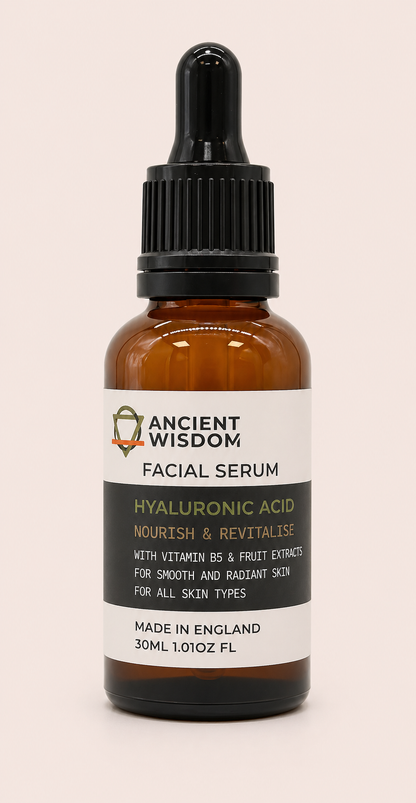 Gezichtsserum met hyaluronzuur en vitamine B5