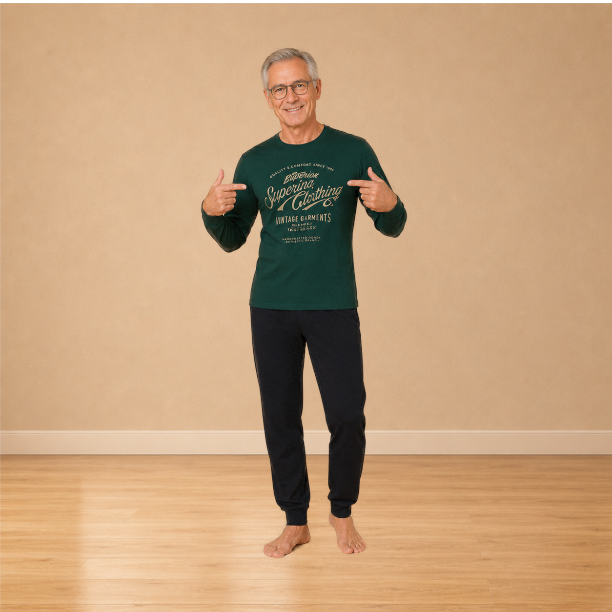 Luxe heren pyjamaset
