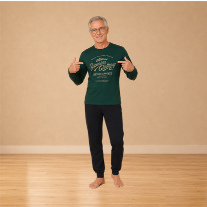 Luxe heren pyjamaset