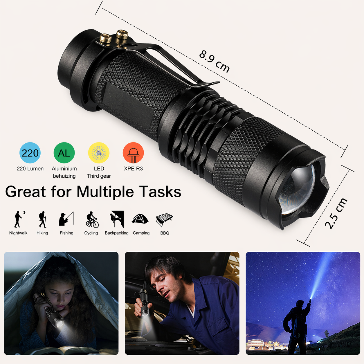 14 in 1 Outdoor Emergency Survival Gear Kit Camping Tactical Tools