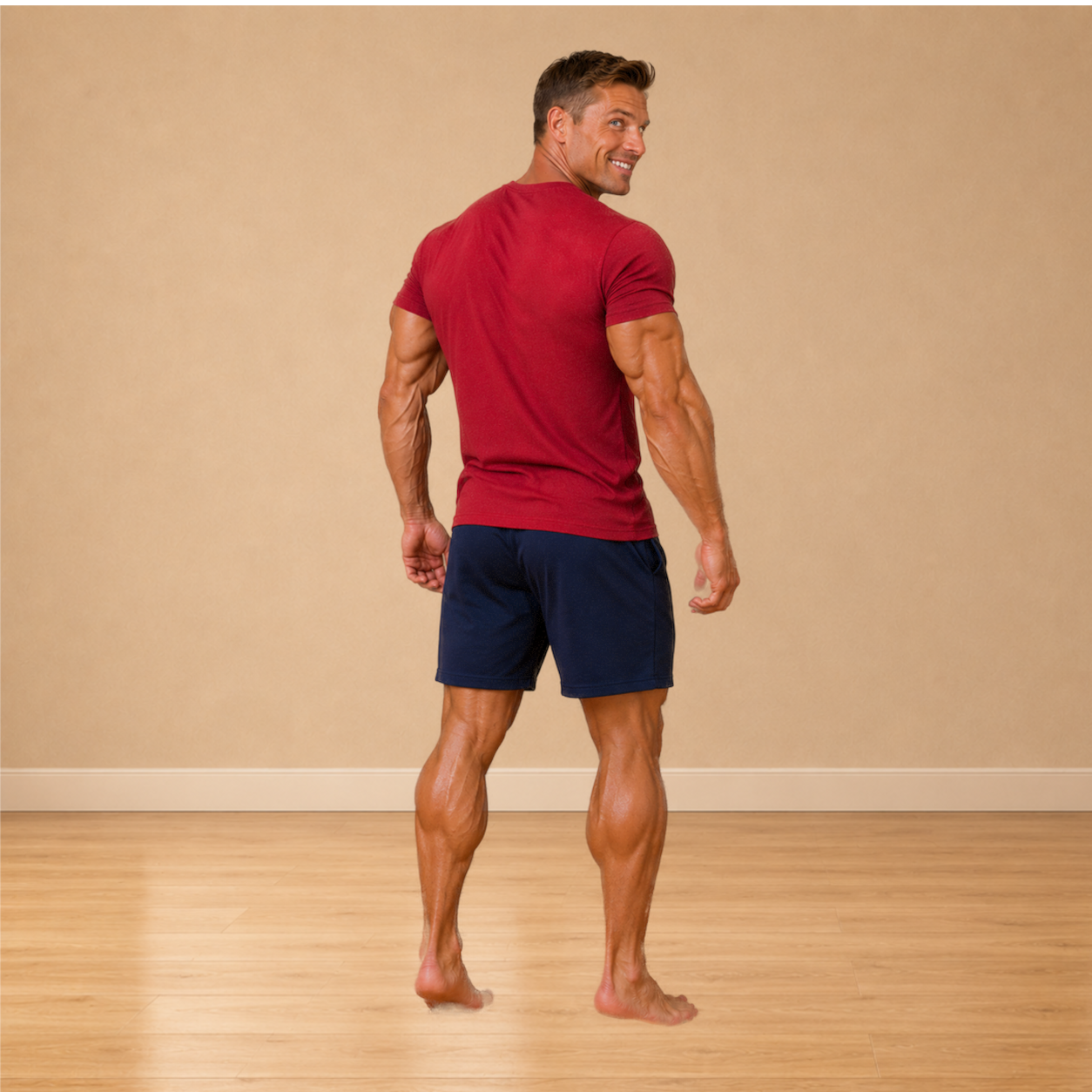 Henley luxe heren shortama