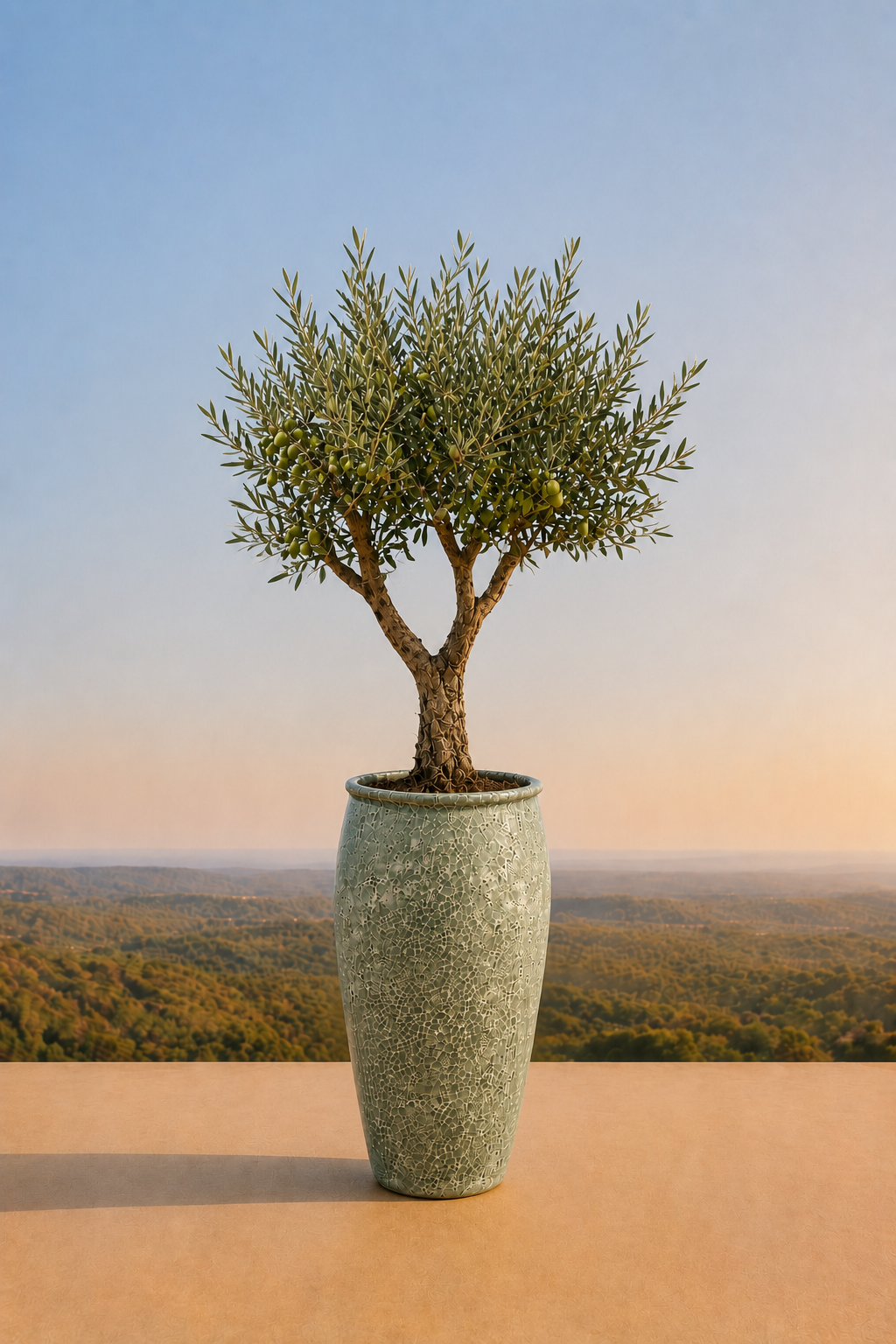 Vietnamese panarea plantenpot relic jade