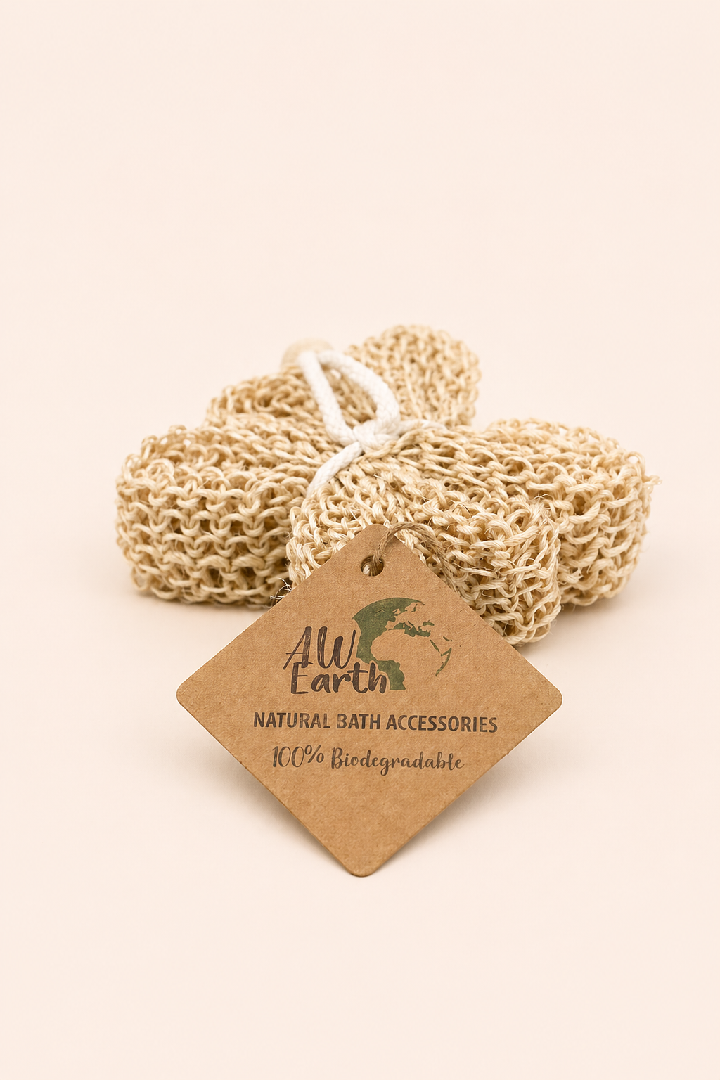 Sisal exfolierende sterspons